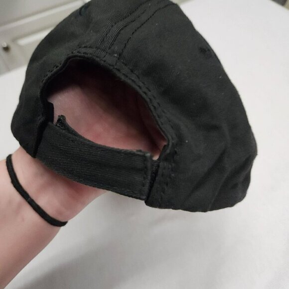 STIHL Black Orange Bandana Style Baseball Hat Cap Adjustable Hook Loop‎ - Picture 5 of 9